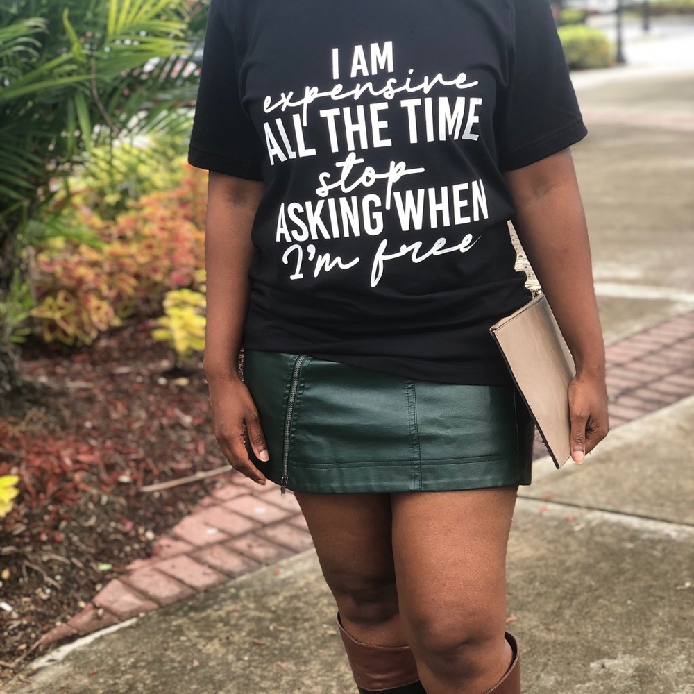 I am expensive t-shirt ( size : XL)